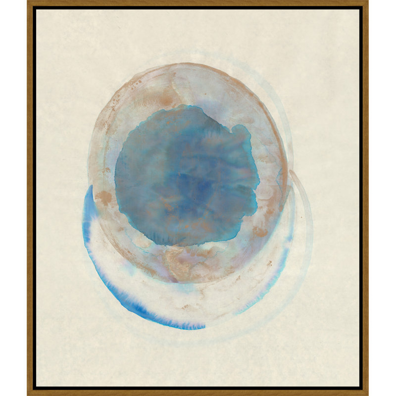 Mavi Daire IV Painting by Danielle Davis