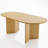 7 - Piece Oval Solid Wood Dining Table Set