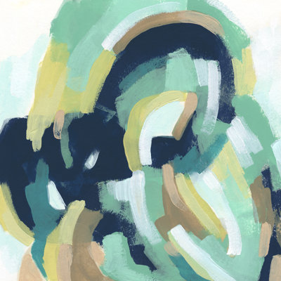 Mint Synergy I by June Erica Vess - Wrapped Canvas Painting