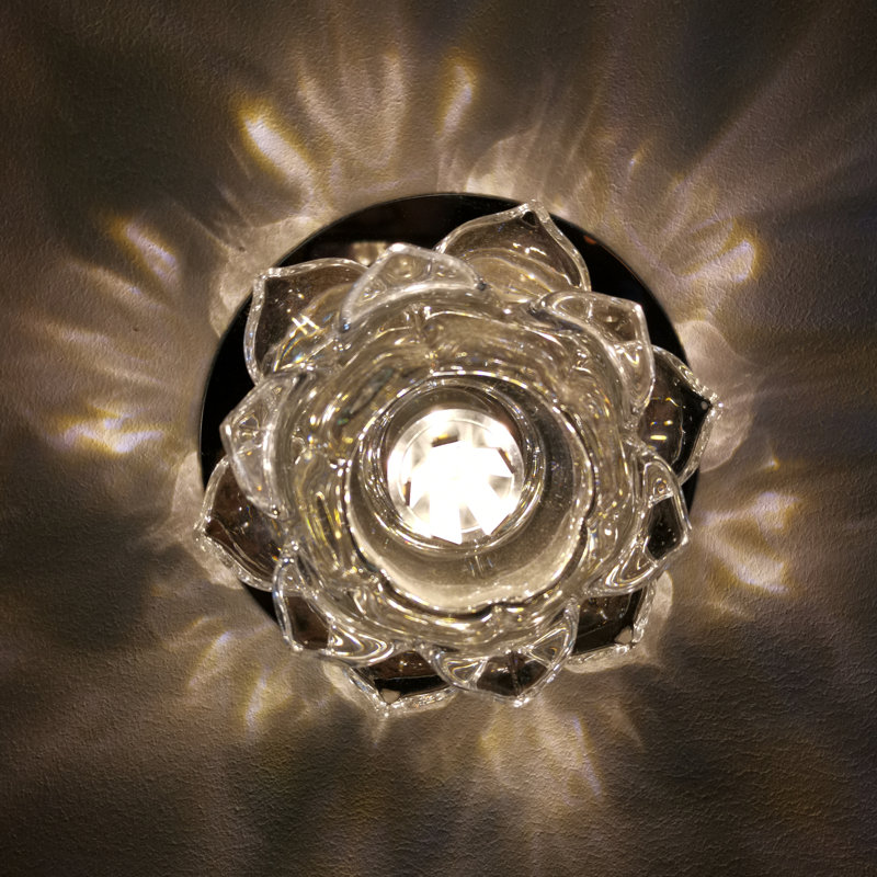 Absolon Crystal LED Flush Mount, 2500