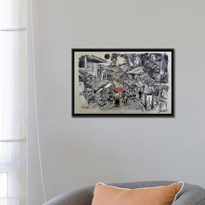 « kyoto moment », impression sur toile