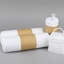 Ensemble de literie double avec housse - oreillers, drap, protège-matelas. Draps 100% microfibre lisses. Coussins amovibles, housses nettoyables. 5 liquides de protection, punaises de lit, Coussin blanc 2-119448469