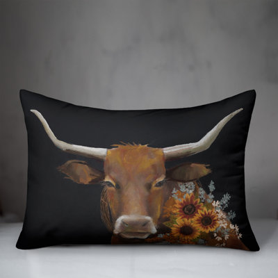  Polyester Lumbar Rectangular Pillow Cover & Insert