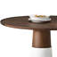 Table basse à piédestal