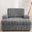 Fauteuil rembourré avec repose-pieds avec rangement et accoudoirs, porte-gobelets-773718613