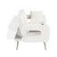 Canapé-lit rembourré avec coussins-853876295
