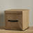 Seandra 8 Cube Storage Unit in Chalk White & 4 Jute Handled Box Drawers