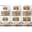 Grande crèche de Noël, décoration murale, photos de la crèche de Noël, art mural sur toile «O Sainte Nuit», reproductions de peinture de crèche rétro pour la maison, impression sur toile tendue-2128071708
