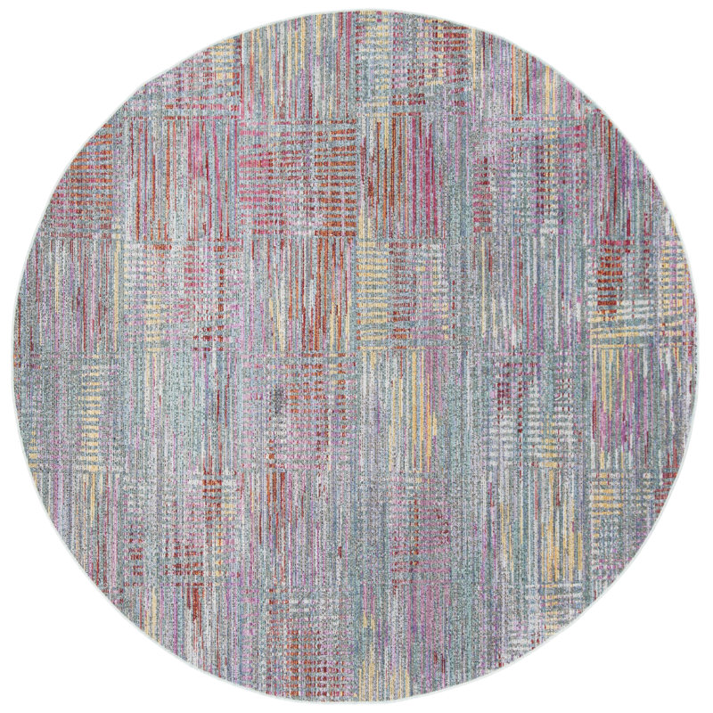 Langton Performance Abstract Rug, Round 6'