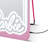 Barbie RGB Full Length Makeup Mirror with Integrated Strip RGB LED Light, Soft-Touch Sensor Switch