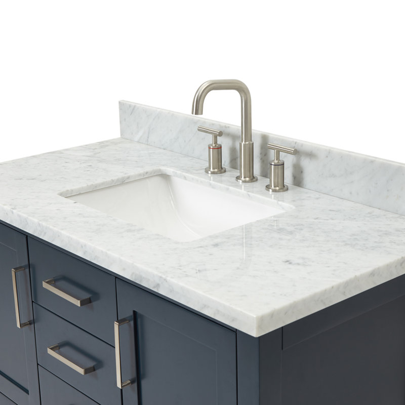 Bayhill 43'' W Single Vanity, Midnight Blue