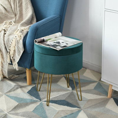 Tabouret d'appoint en acier