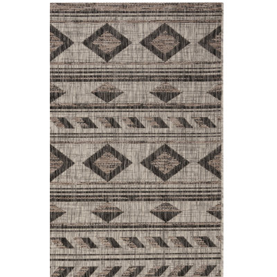 Amarien Performance Geometric Indoor/Outdoor Area Rug