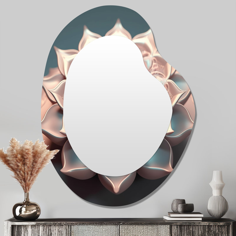 Miroir mural Burdette - Boho Mandala