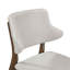 Chaise rembourrée en bois massif-189206747