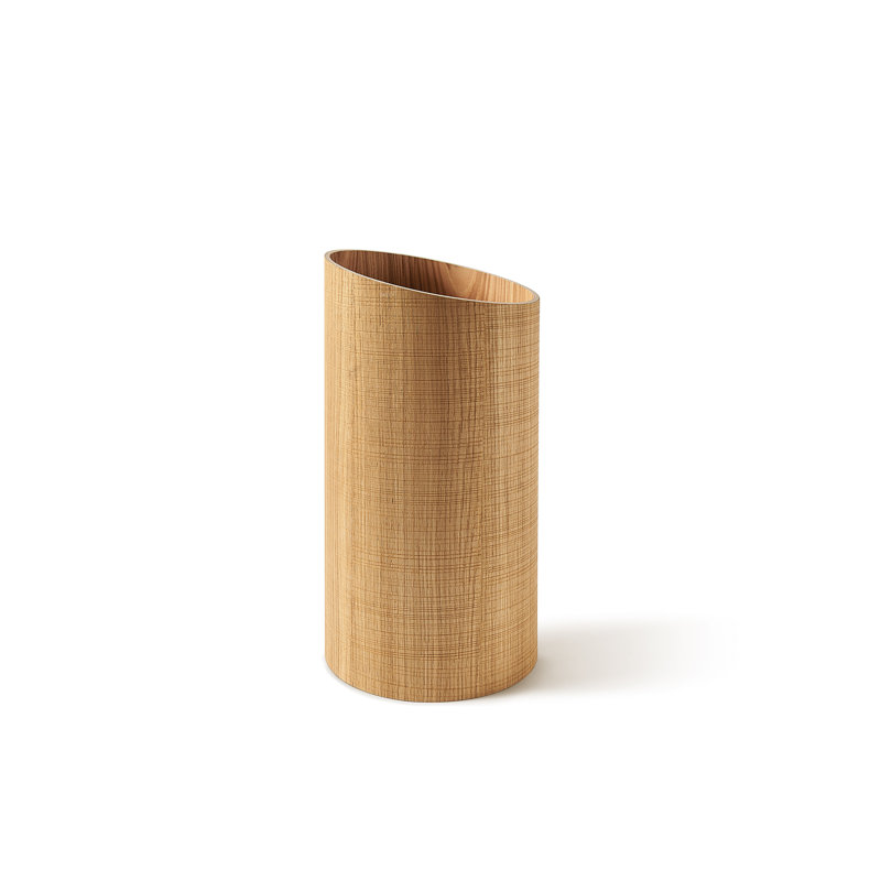 Wood Laundry Hamper, Oak