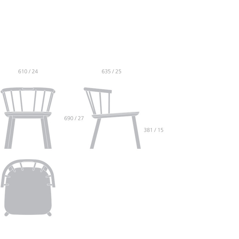 Studio Lounge Chair, Oak Nature