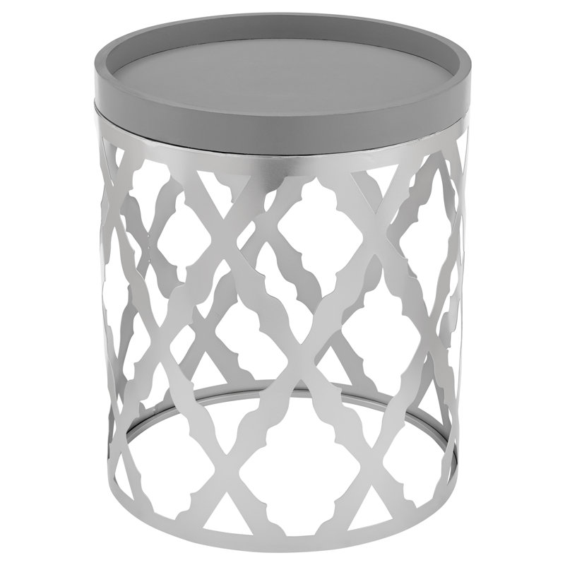 Damaski Tray Top Frame End Table
