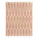 Disney Mickey Mouse Tropical Surf Board Red/ Beige Flatweave Indoor/ Outdoor Area Rug