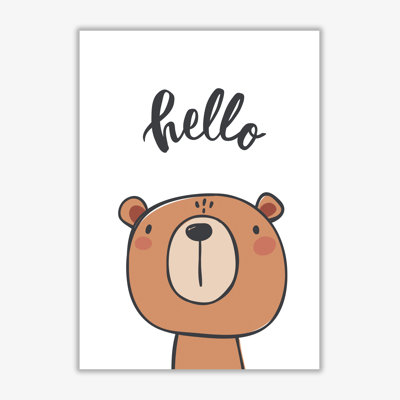 Hello Bear - Painting