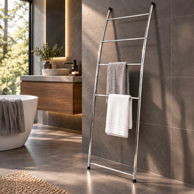 Agathla 44 cm L 4 - Bar Freestanding Towel Stand