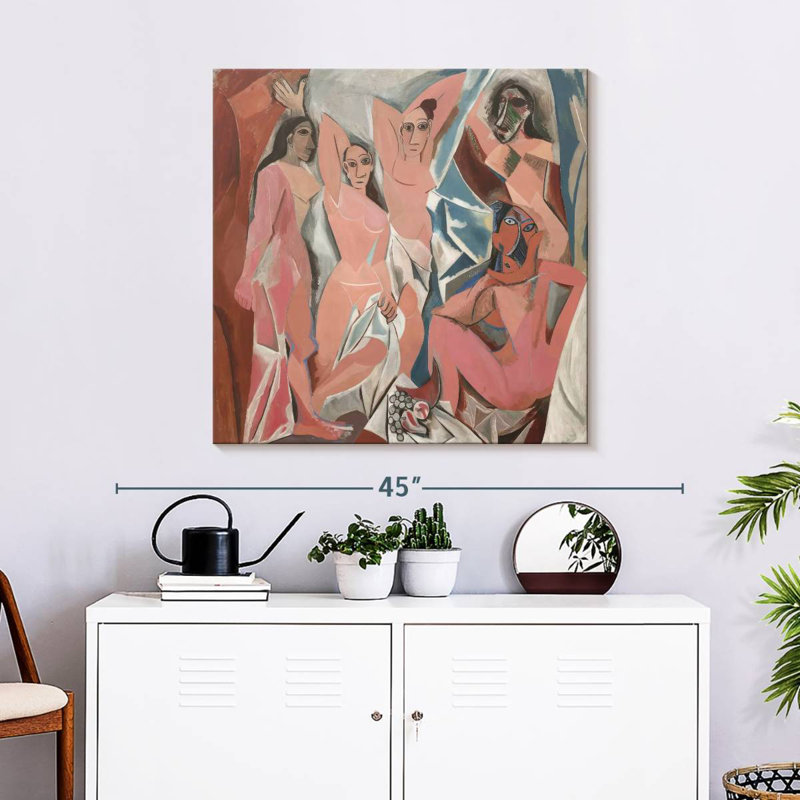 Avery Les Demoiselles D'Avignon, H 30 po x l 30 po