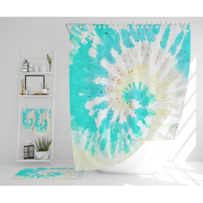 Nazhae Polyester Shower Curtain Set