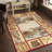 Nature's Nest Multi  Lodge Area Rug-1669840833
