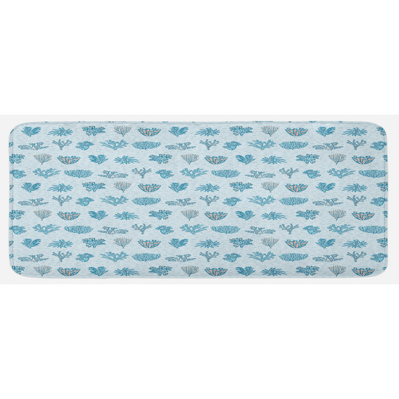 Tapis de cuisine nautique