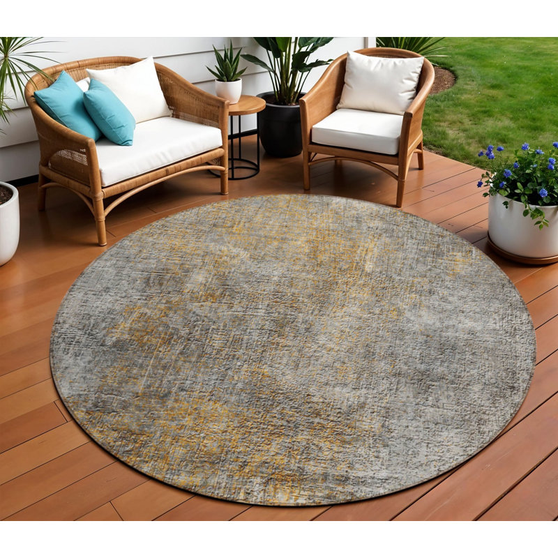 Tapis rond 8 po