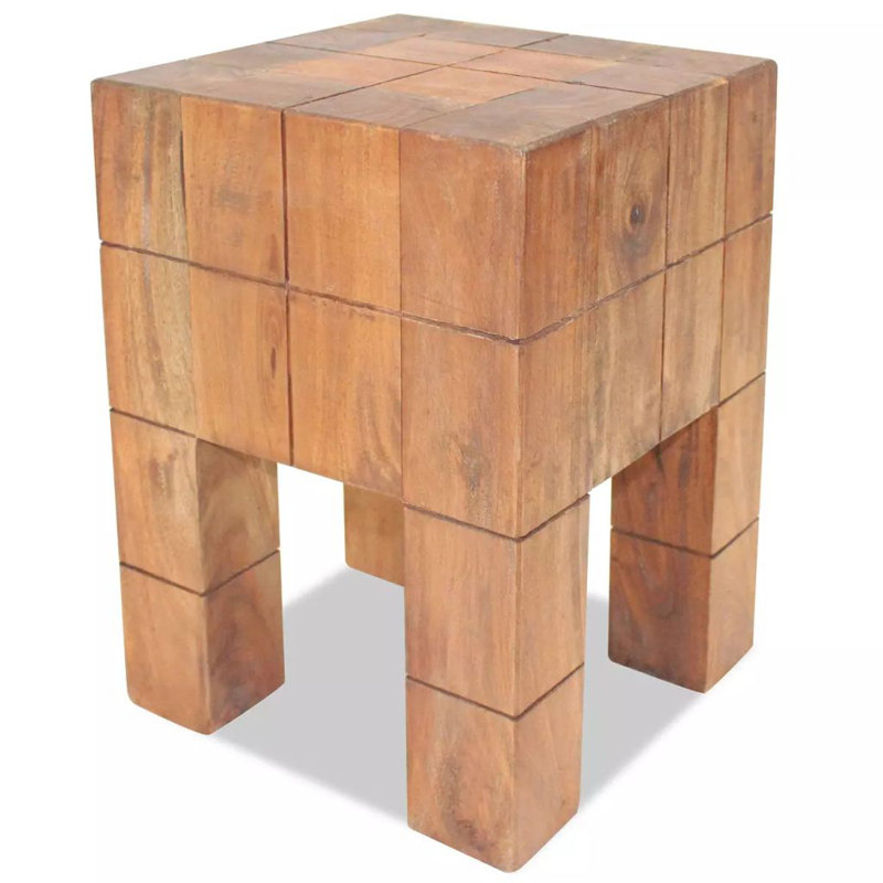 Solid Wood Accent Stool