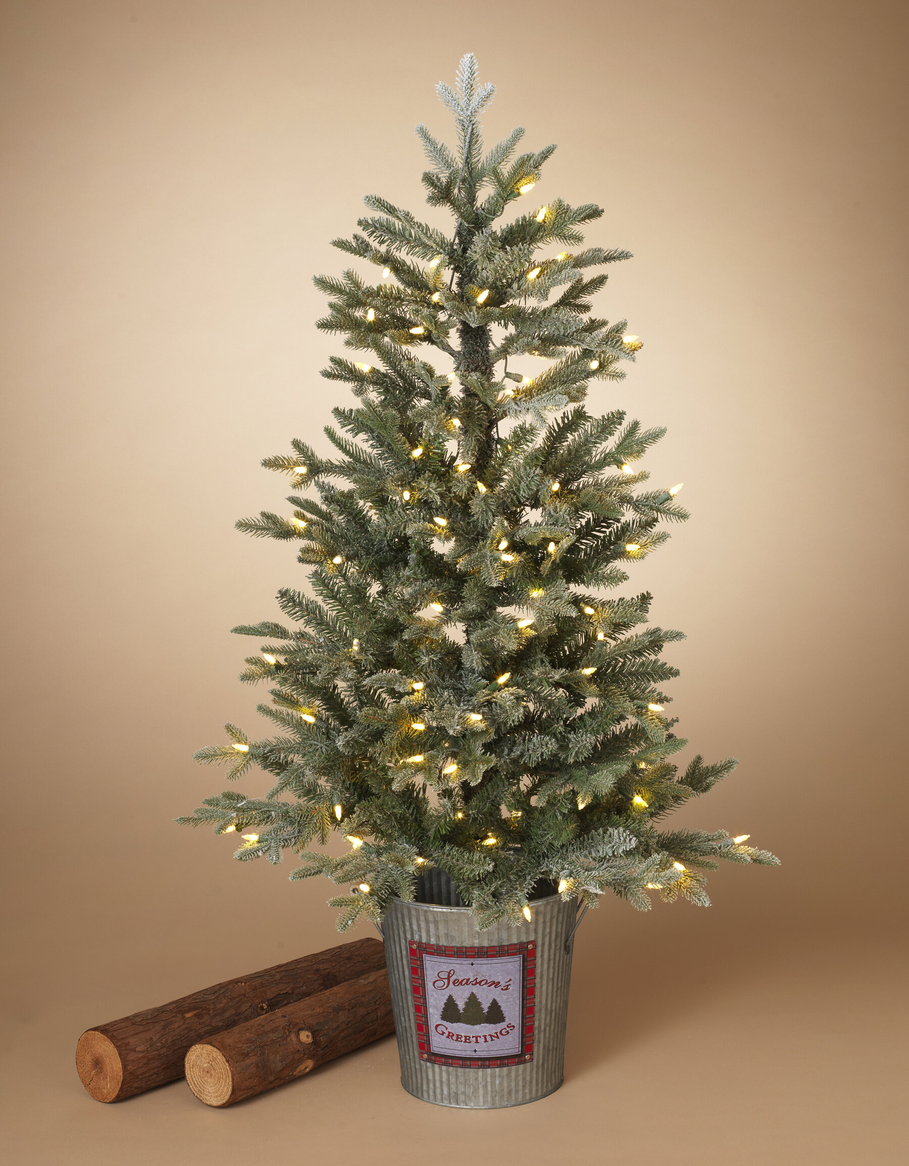 Sand Stable 4' Lighted Artificial Fraser Fir Christmas Tree, 42% OFF