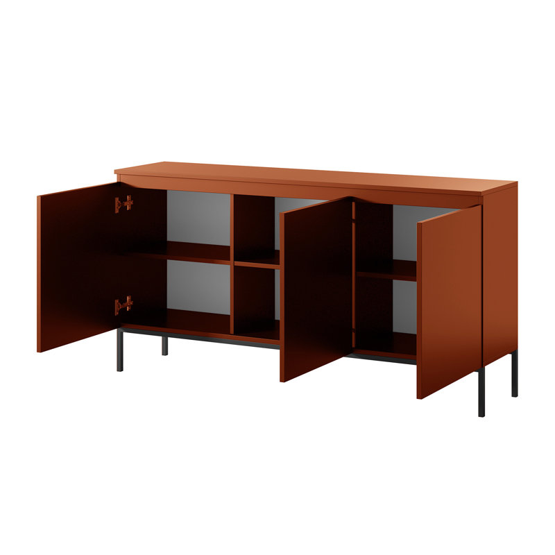 Auburntown 150cm Wide Sideboard, Brick Red