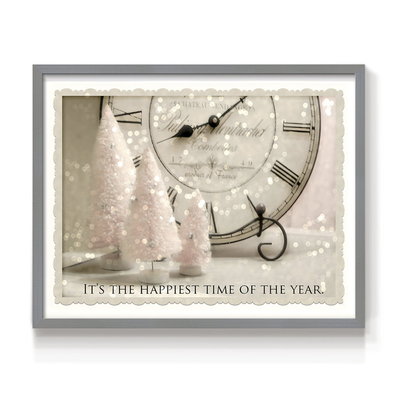 Pink Trees -Framed Print - Restickable