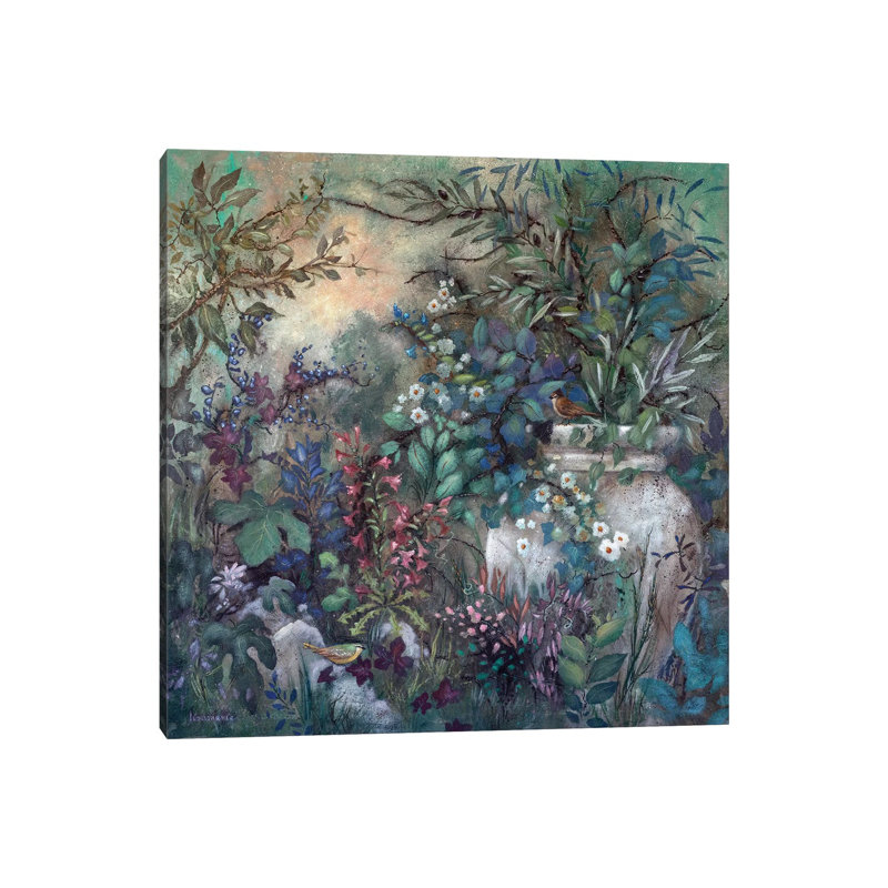 Secret Garden 1 Piece Wrapped Canvas Painting, 66.04 cm H x 66.04 cm W x 1.91 cm D