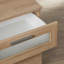 Ahart 45cm W Manufactured Wood Bedside Table-10212320