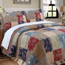 August Grove® Tazmin Cozy Line Lucie Reversible Quilt Set