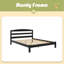 Lit plateforme Wood
