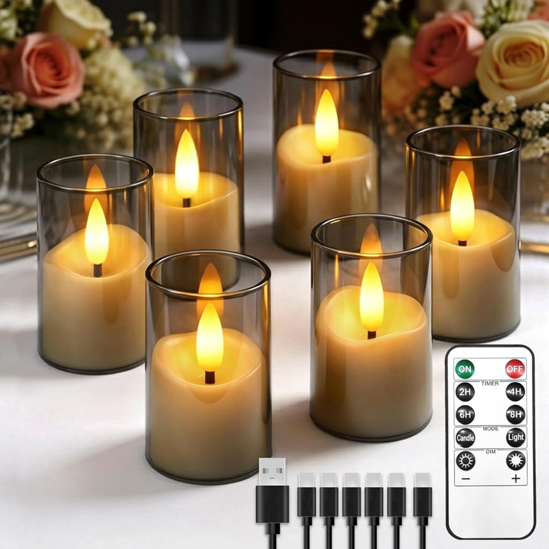 Scented Unscented Flameless Tealight Candle