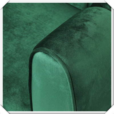 Velvet 3-Seater Sofa For Sophisticated Home Interiors
