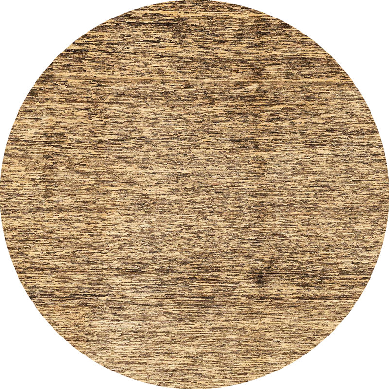 Abstract Indoor Rug, Round 8'