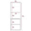 Armoire à pharmacie à porte simple H 32 po, deux tablettes intérieures, deux tablettes extérieures, gris clair-115851391
