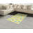 Checkered High Density Long Fiber Poly Threads Decorative Area Rug Carpet-42030656