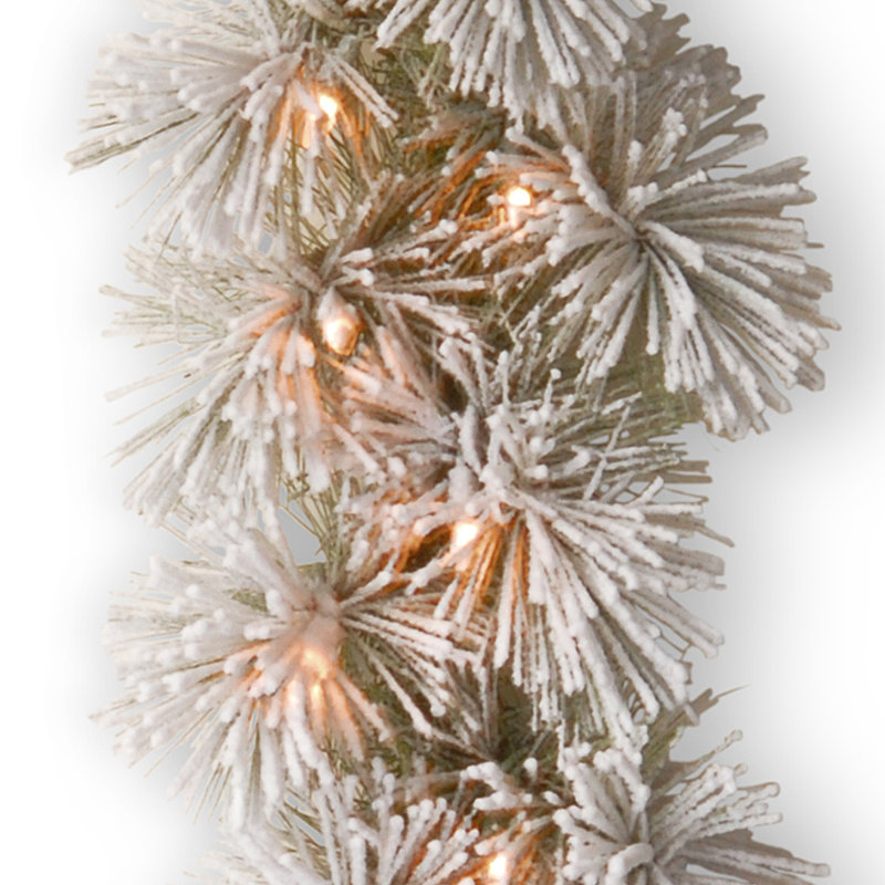 9 pi Guirlande Snowy Bristle Pine