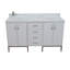 Ensemble de meuble-lavabo double 61 po Aashna