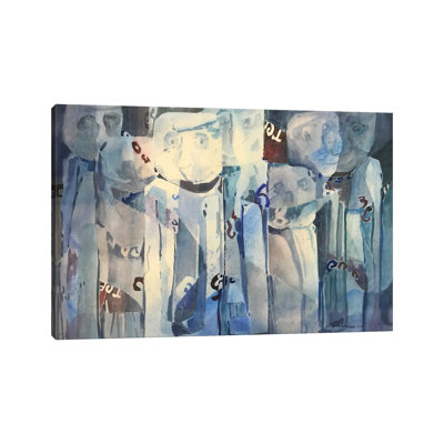 Faces 1 Piece Wall Art on Canvas