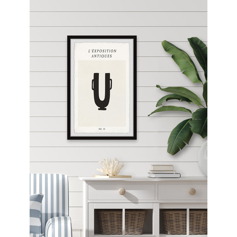 L'Exposition Antiques - Single Picture Frame Painting, 30cm H x 20cm W