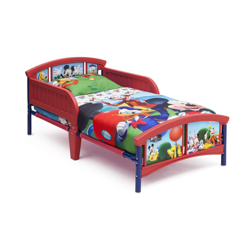 Mickey Mouse Plastic Toddler Bed