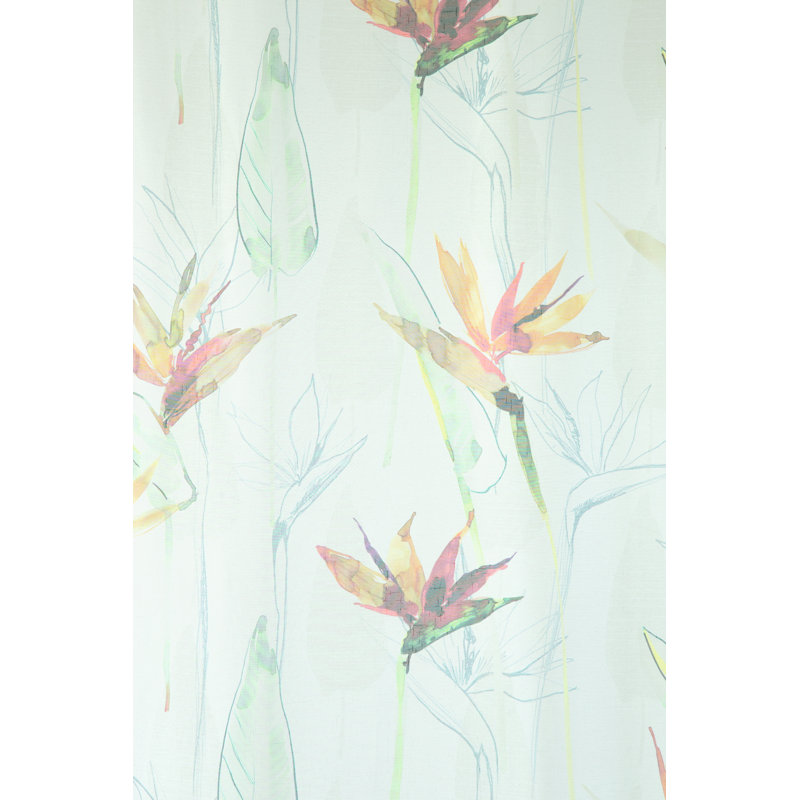 Room Darkening Curtain Single Panel, multicolor