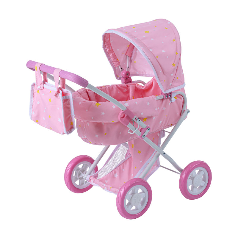  Twinkle Stars Deluxe Baby Doll Stroller Pram